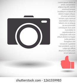 Camera Icon VECTOR 10  EPS