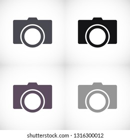 Camera Icon VECTOR 10  EPS