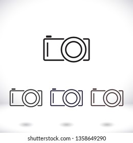 Camera Icon VECTOR 10  EPS