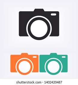 Camera Icon VECTOR 10  EPS. 