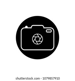 Camera icon vector