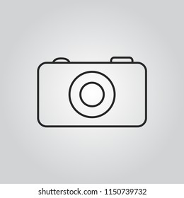 Camera icon vector