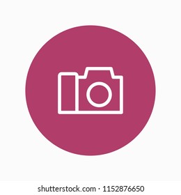 camera icon vector