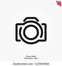 Camera icon vector
