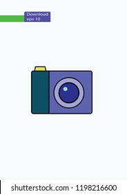 Camera icon, Vector