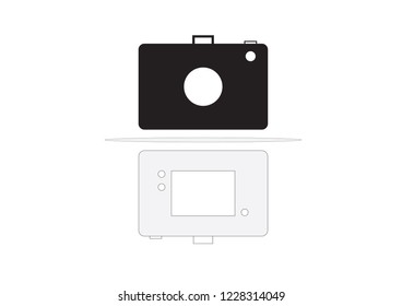 camera icon vector