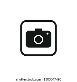 camera icon vector