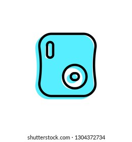 Camera icon vector