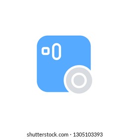 Camera icon vector