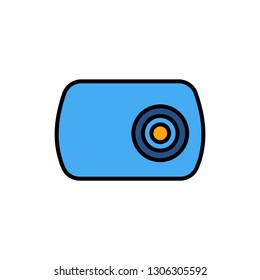 Camera icon vector
