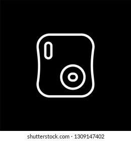 Camera icon vector