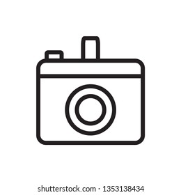 camera icon vector
