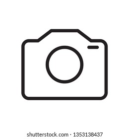 camera icon vector
