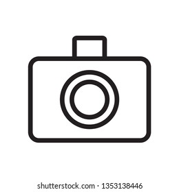 camera icon vector
