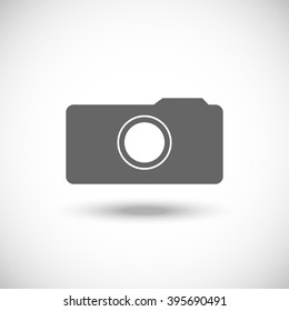 Camera icon, vector