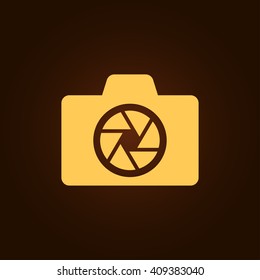 Camera icon vector