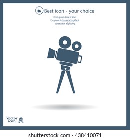 Camera icon vector