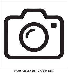 Kamerasymbol, Vektorabstraktes Fotografiegerät