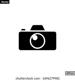 Camera icon vector for any purposes