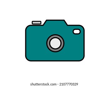 Camera icon vector art illustration. Camera symbol. Camera logo.