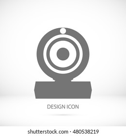 camera icon, vector best flat icon, EPS