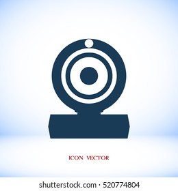 camera icon, vector best flat icon, EPS