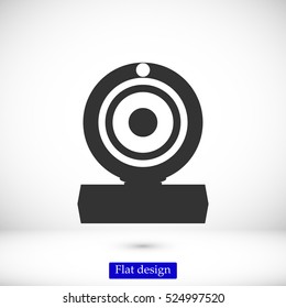 camera icon, vector best flat icon, EPS