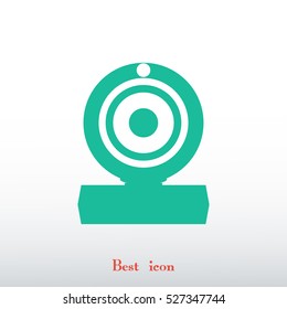 camera icon, vector best flat icon, EPS