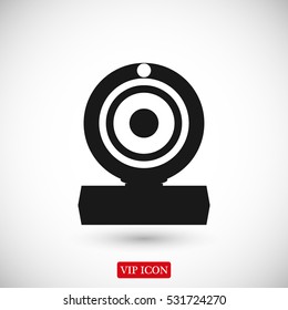 camera icon, vector best flat icon, EPS