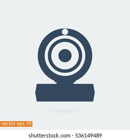 camera icon, vector best flat icon, EPS