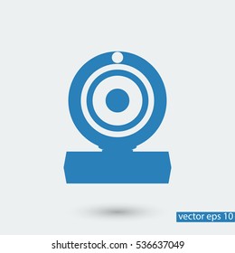 camera icon, vector best flat icon, EPS