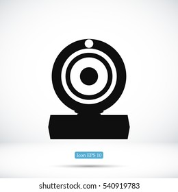 camera icon, vector best flat icon, EPS