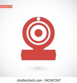 camera icon, vector best flat icon, EPS