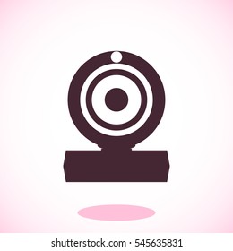 camera icon, vector best flat icon, EPS