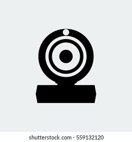 camera icon, vector best flat icon, EPS