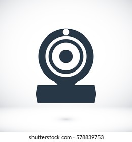 camera icon, vector best flat icon, EPS
