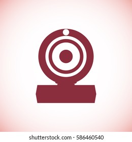 camera icon, vector best flat icon, EPS