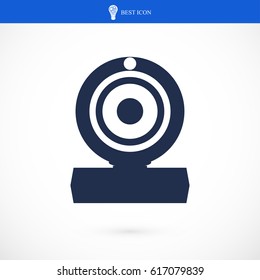 camera icon, vector best flat icon, EPS