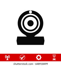 camera icon, vector best flat icon, EPS