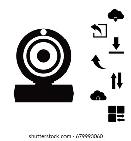 camera icon, vector best flat icon, EPS
