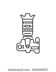 camera icon, vector best line icon.