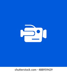 Camera icon vector, clip art. Also useful as logo, web element, symbol, graphic image, silhouette and illustration. Compatible with ai, cdr, jpg, png, svg, pdf, ico and eps.
