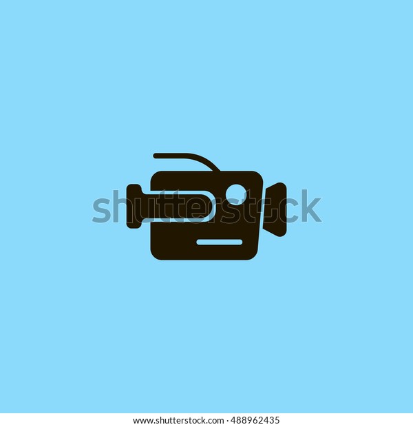 Camera icon vector,\
clip art. Also useful as logo, web element, symbol, graphic image,\
silhouette and illustration. Compatible with ai, cdr, jpg, png,\
svg, pdf, ico and eps.
