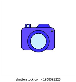 Camera Icon Vector Conceptual Design Illustration eps10