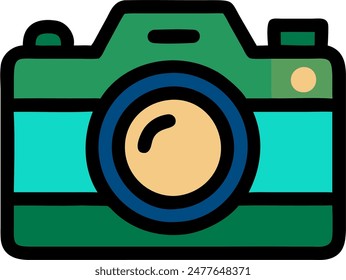 Camera icon in vector design 