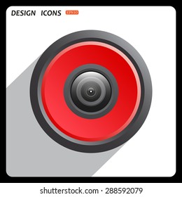 camera. icon. vector design