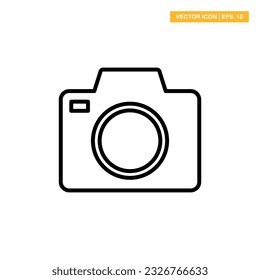 Camera icon vector design illustration