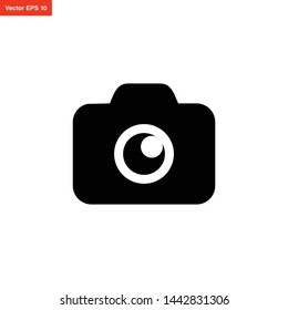 camera icon vector design template