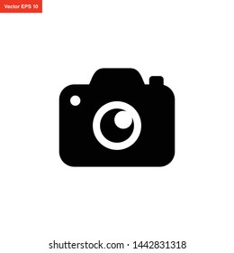 camera icon vector design template