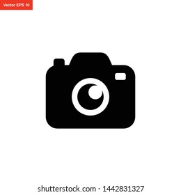 camera icon vector design template